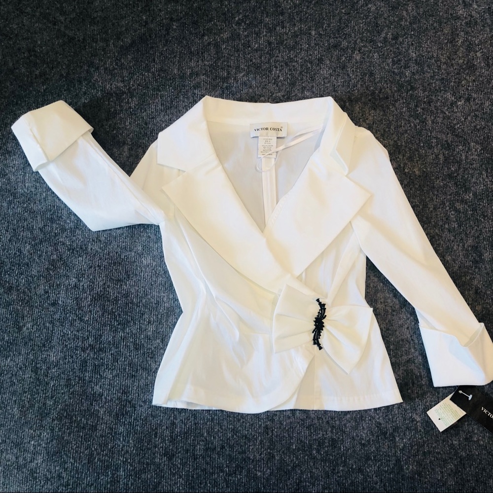 Gorgeous Formal white top